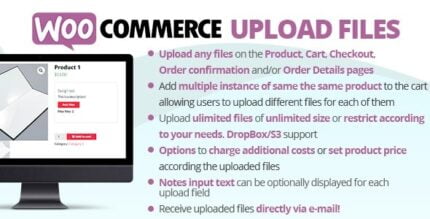 WooCommerce Upload Files 74.1 With Lifetime Update.