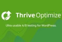 Thrive Optimize The Best A/B Testing Plugin for WordPress With Lifetime Update.