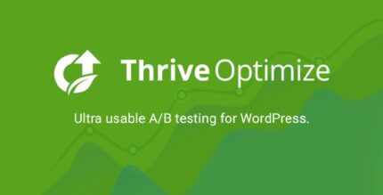 Thrive Optimize The Best A/B Testing Plugin for WordPress With Lifetime Update.