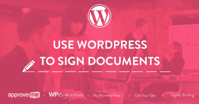 WP E-Signature + Business Addon