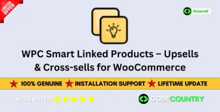 WPC Smart Linked Products – Upsells & Cross-sells for WooCommerce