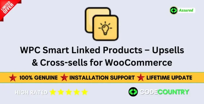 WPC Smart Linked Products – Upsells & Cross-sells for WooCommerce