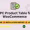 WPC Product Table for WooCommerce