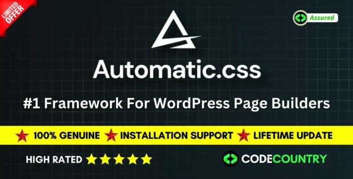 Automatic.css Utility Framework for WordPress Page Builders