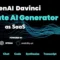 OpenAI Davinci - AI Writing Assistant and Content Creator as SaaS