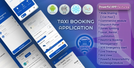 Cab2u - Complete Taxi Booking Solution | Uber Clone | In-Driver App