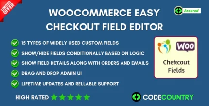 WooCommerce Easy Checkout Field Editor