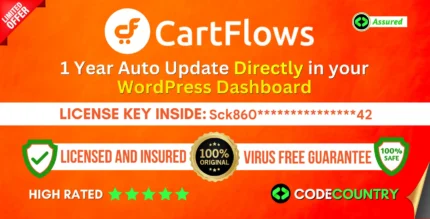 Cartflows Pro With Original License Key