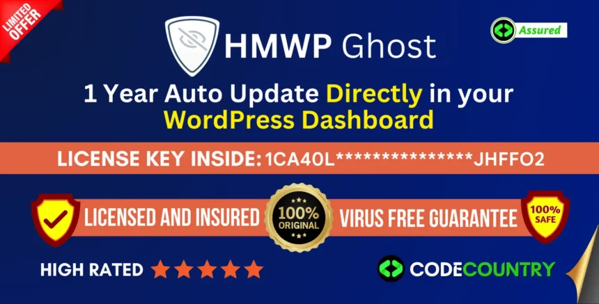 HMWP Ghost With Original License Key