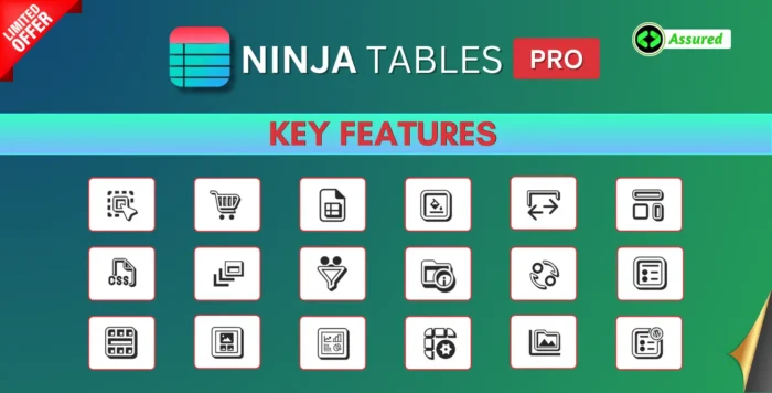 Ninja Tables Pro With Original License Key