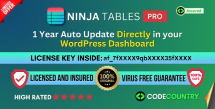 Ninja Tables Pro With Original License Key