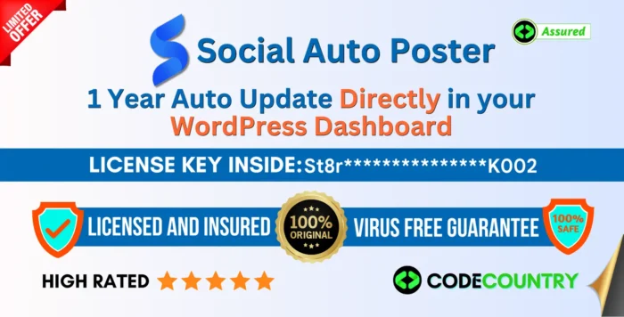 Social Auto Poster With Original License Key