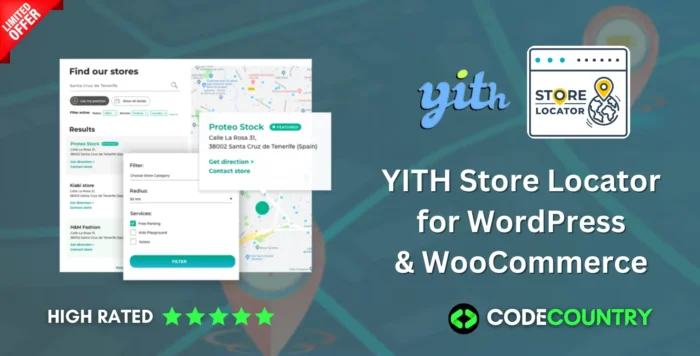 YITH Store Locator for WordPress