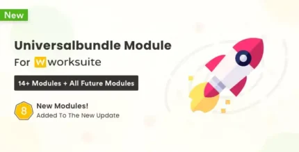 Universal Modules Bundle for Worksuite CRM With Lifetime Update.