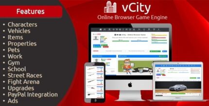 vCity - Online Browser Game