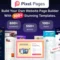 PixelPages - SAAS Application Website Builder for HTML Template.