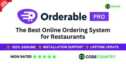 Orderable Pro With Lifetime Update.