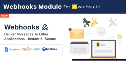Webhooks Module for Worksuite CRM With Lifetime Update.
