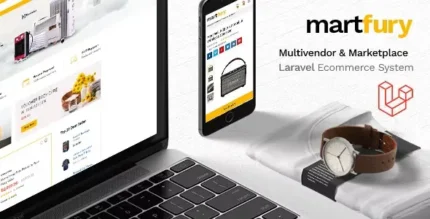 MartFury - Multivendor / Marketplace Laravel eCommerce System With Lifetime Update.