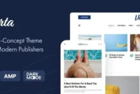 Verta - Multi-Concept WordPress Theme for Modern Publishers