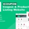 iCoupon - Coupon & Product Listing Website With Lifetime Updates.