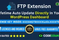 All-in-One WP Migration – FTP Extension With Original License Key For Lifetime Auto Update.