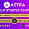 Astra Premium Starter Templates With Original License Key For Lifetime Auto Update.