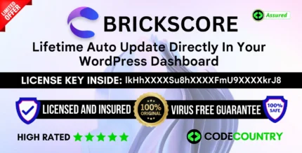 Brickscore With Original License Key For Lifetime Auto Update.