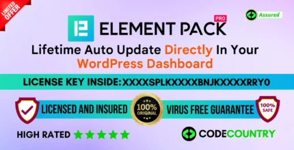 Element Pack Pro With Original License Key For Lifetime Auto Update.