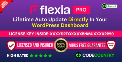 Flexia Pro With Original License Key For Lifetime Auto Update.