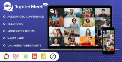 JupiterMeet Pro - White Label Video Conference