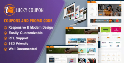 LuckyCoupon - Laravel Coupon CMS