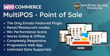 MultiPOS - Point of Sale (POS) for WooCommerce With Lifetime Update.