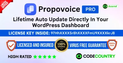 Propovoice Pro With Original License Key For Lifetime Auto Update.