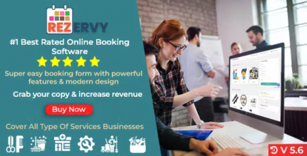 Rezervy - Online bookings system for cleaning, maids, plumber, maintenance, repair, salon services