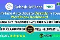 SchedulePress Pro With Original License Key For Lifetime Auto Update.