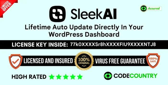 Sleek.so AI With Original License Key For Lifetime Auto Update.