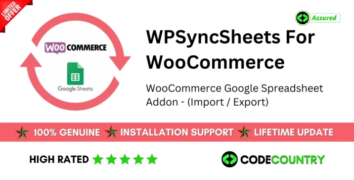 WPSyncSheets For WooCommerce