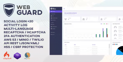 WebGuard - Advanced PHP Login and User Management