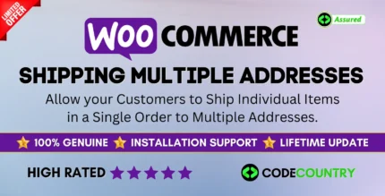 WooCommerce Shipping Multiple Addresses