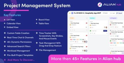 AlianHub - Project Management System