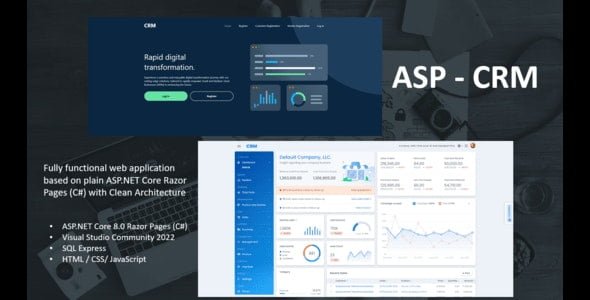 crm_inventory_simple_example_full_aspnet_core_source_code_22218454 ASP CRM - ASP.NET Core 8.0 Razor Pages - C#