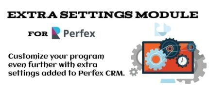 Extra Settings Module For Perfex CRM