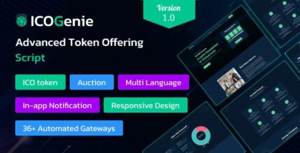 ICOGenie - Advanced Token Offering Script