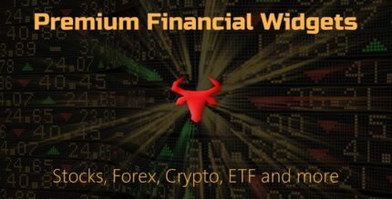 Premium Stocks, Forex, Crypto, ETF Plugin | Quote, Chart, Ticker, News Widgets | PHP