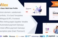 Profilex - Portfolio Website Builder SAAS (Multitenant)
