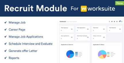 Recruit Module For Worksuite CRM