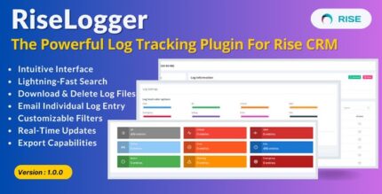 RiseLogger - The Powerful Log Tracking Plugin for Rise CRM