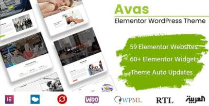 Avas - Elementor MultiPurpose WordPress Theme