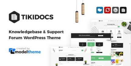 Tikidocs - Knowledgebase & Support Forum WordPress Theme + RTL